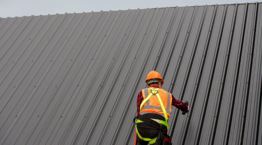 Professional metal roof installation services in Monson, ME